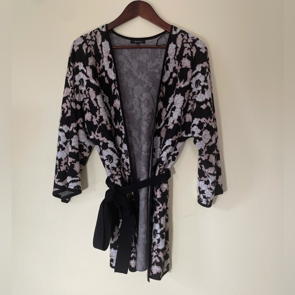 RW&Co -Kimono style belted cardigan size XS